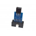 Modul adaptor 10 pini la 6 pini USBASP STK500 OKY3474