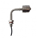 Senzor nivel lichid cu plutitor inox Ø 10 la 90°