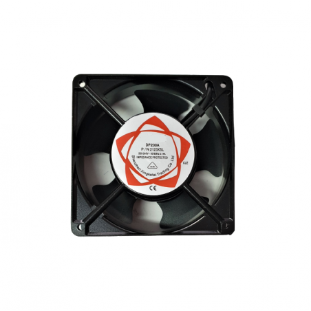 Ventilator 220VAC 0.14A 12x12x4cm metal DP200A