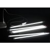Bagheta led in carcasa din plastic 2835 100cm 144led/m alb rece