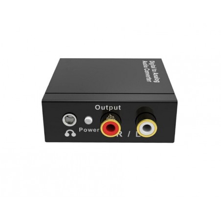 Convertor digital analog audio H-19, intrare coax si toslink