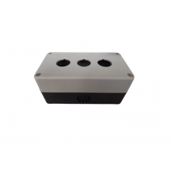 Carcasa pentru 3 butoane LA167-B2 din PVC, IP54