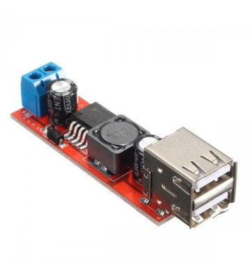 Modul convertor step-down 24V/12V la 2xUSB 3A OKY3502-8