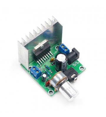 Modul amplificare audio stereo, 15W x 2, DC 12V, TDA7297 OKY3462-9 Modul amplificare audio stereo, 15W x 2, DC 12V, TDA7297