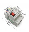Controler pompa lichid cu 3 senzori de nivel 220V 10A