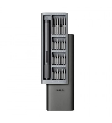 Set 24 Surubelnite de precizie, Xiaomi, Otel/Aluminiu, Gri inchis MJDDLSD003QW Set 24 Surubelnite de precizie, Xiaomi, Otel/Aluminiu, Gri
