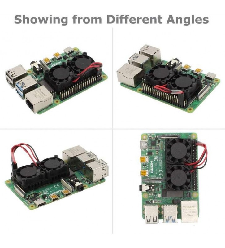 Cumpara Kit radiatoare compatibil Raspberry Pi cu