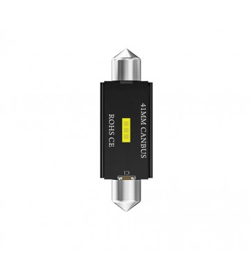 Bec auto C5W Sofit cu 1 led 7020 cu CANBUS 41mm