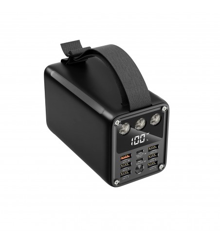 Acumulator extern 60000 mAh Konfulon A28Q cu lanterna, 22.5W, 6