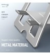 Suport pliabil Konfulon CM23, aluminiu, argintiu, pentru