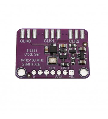 Generator de semnal Si5351 I2C 25MHZ compatibil Arduino OKY3395-1 Generator de semnal Si5351 I2C 25MHZ compatibil Arduino