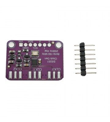 Generator de semnal Si5351 I2C 25MHZ pentru Arduino OKY3395-1