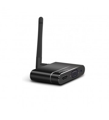Afisaj WiFi VGA (X6W), MiraScreen Display Dongle, Full HD 1080P, Negru Afisaj WiFi VGA (X6W), MiraScreen Display Dongle, Full HD