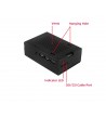 Carcasa metalica neagra Raspberry Pi 4 cu ventilator OKYN9002-2