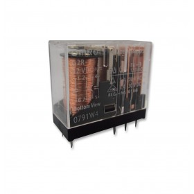Releu electromagnetic 12VDC 5A DPDT THT G2R-2-12VDC Releu electromagnetic 12VDC 5A DPDT THT G2R-2-12VDC