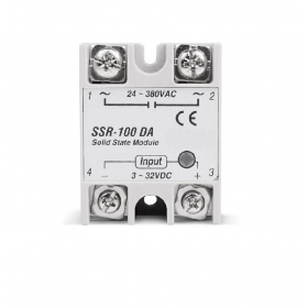 Modul releu solid SSR-100DA  3-32 VDC OUT 24 - 380 VAC OKN1205-10 Modul releu solid SSR-100DA 3-32 VDC OUT 24 - 380 VAC OKN1205-10