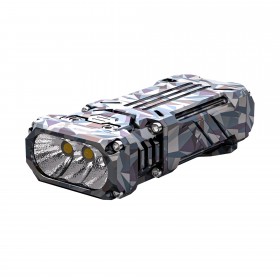 Lanterna reincarcabila EDC, 2500 LM, culoare albastru camuflaj, Wuben X2 Lanterna reincarcabila EDC, 2500 LM, culoare albastru camuflaj