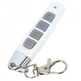 Telecomanda universala programabila 4 butoane ABCD, alb, TX433-W 433MHz Telecomanda universala programabila 4 butoane ABCD, alb