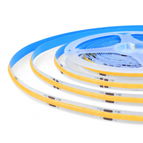 Banda led COB 320 led/m latime 8mm 12V  11W/m 6000K - alb rece COB320-6000K Banda led COB 320 led/m latime 8mm 12V 11W/m 6000K - alb rece