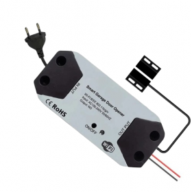 Comutator inteligent pentru usa de garaj WIFI 2.4GHz, compatibil cu Google Assistant si Amazon Alexa Smart Garage Controller Comutator inteligent pentru usa de garaj WIFI 2.4GHz