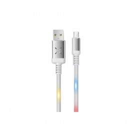 Cablu incarcare telefon USB micro 2A Konfulon DC09M alb Cablu incarcare telefon USB micro 2A Konfulon DC09M alb
