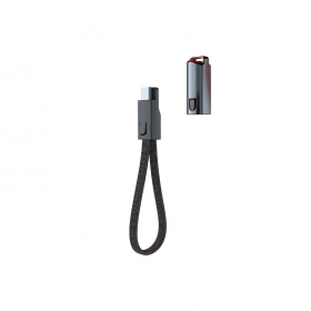 Cablu incarcare telefon USB Type-C DC23 Negru Cablu incarcare telefon USB Type-C DC23 Negru