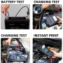 Tester acumulatori 12V/24V BA2000 IN 8V-30V cu imprimanta