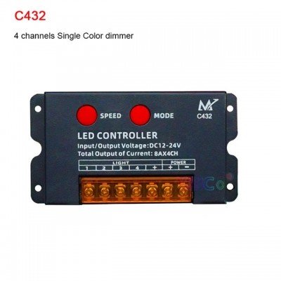 Controller Dimmer Led 12V-24V DC, 32A, C432