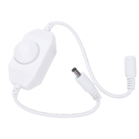 LED Dimmer 4A switch, 12V-24VDC 48W, Alb, D104L(W) LED Dimmer 4A switch, 12V-24VDC 48W, Alb, D104L(W)