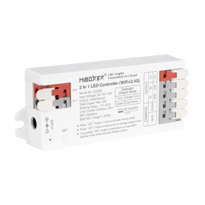 Controller Dimmer Led Monocolor/Dual White, Tuya, WIFI+2.4GHz