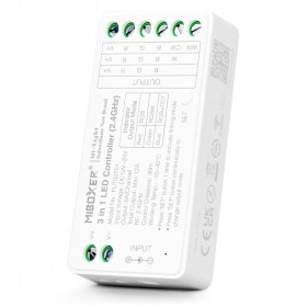 Controller Dimmer Led RGB/RGBW/RGB+CCT, 2.4Ghz, 12-24VDC MiBoxer FUT037S+ Controller Dimmer Led RGB/RGBW/RGB+CCT, 2.4Ghz, 12-24VDC