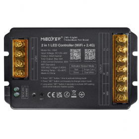 Controller Dimmer Led, Tuya, WiFi+2.4G, 12-48VDC  MiBoxer HW2 Controller Dimmer Led, Tuya, WiFi+2.4G, 12-48VDC MiBoxer HW2