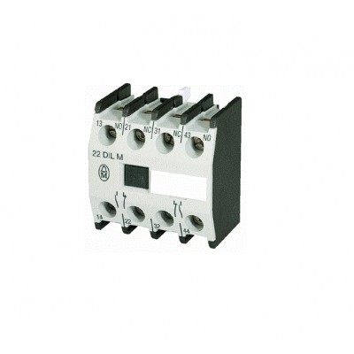 Contactor auxiliar 2NO + 2 NC 22DILM (reconditionat)