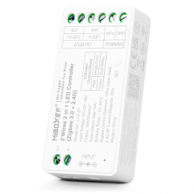 Controller Dimmer Led Monocolor/Dual White, Zigbee+2.4GHz, 12-48VDC MiBoxer LC2-ZR Controller Dimmer Led Monocolor/Dual White, Zigbee+2.4GHz