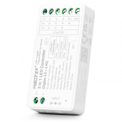 Controller Dimmer Led RGB/RGBW/RGBCCT, Zigbee 3.0+ 2.4Ghz