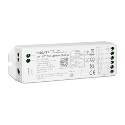 Controller Dimmer Led LED RGB/RGBW/RGBWW, RF 2.4Ghz, 12-24VDC