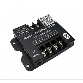 Controller Dimmer Led, Bluetooth, 5-24VDC 30A, BL330 Controller Dimmer Led, Bluetooth, 5-24VDC 30A, BL330