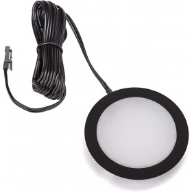 Spot LED Incastrat 2.5W, Alb Rece 4000K, Metalic, Adancime