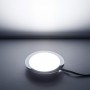 Spot LED Incastrat 2.5W, Alb Rece 4000K, Metalic, Adancime