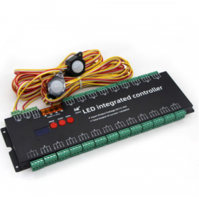 Controller LED cu Senzor PIR HC022, Control Inteligent al Iluminarii, 2 Senzori de Miscare Controller LED cu Senzor PIR HC022, Control Inteligent al