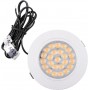 Spot LED Incastrat 24 LED, 12V, 220 Lumeni, Diametru 65x11mm, Aluminiu si Plastic