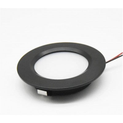 Spot LED Incastrat 24 LED, 12V, 220 Lumen, Diametru 65x11mm