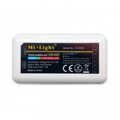 Controller Dimmer Led Miboxer Fut039 RGB+CCT 2.4GHz Wireless RF