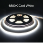 Banda LED COB A400-6000K, 400leds/m, latime 3mm, 6000K (alb