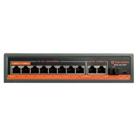 Switch smart PoE 8 porturi 100/1000mbps, 120W, 8GE(PoE)+2GE+1SFP, G0821GB-C Switch smart PoE 8 porturi 100/1000mbps, 120W