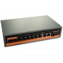 Switch smart PoE 8 porturi 100/1000mbps, 120W