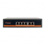 Switch smart PoE 4 porturi 10/100mbps, 78W, 4FE(PoE)+2FE