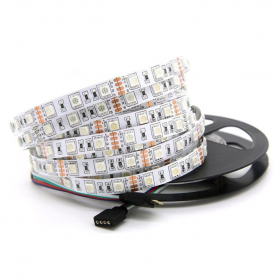 Banda led RGB 5050, 12V DC, 60LED/m, 5m, IP20 Banda led RGB 5050, 12V DC, 60LED/m, 5m, IP20