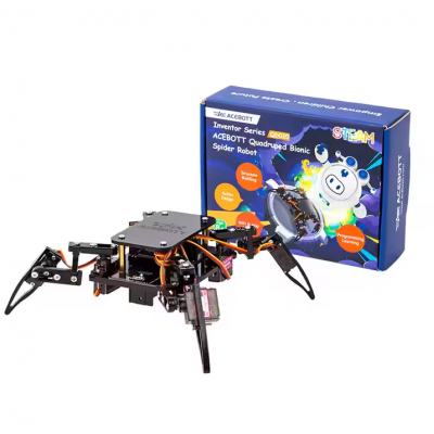 Kit educational ACEBOTT cu aplicatie, Robot painjen, STEM