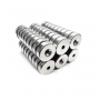 Magnet neodim 30x10 mm, gaura de 6.5 mm cu sanfren, disc, N35
